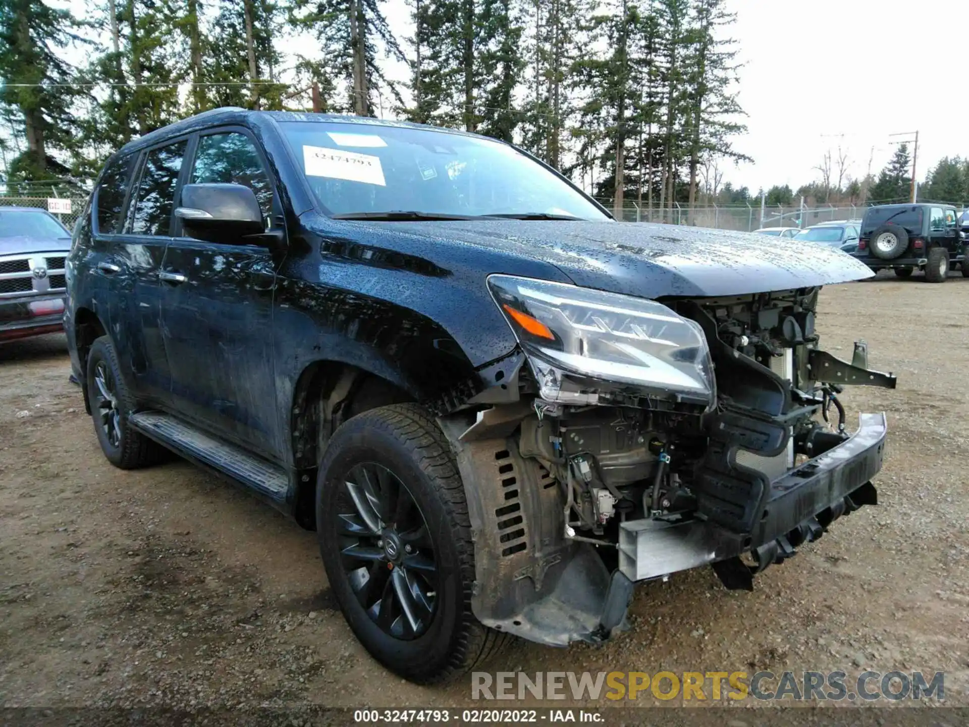 1 Photograph of a damaged car JTJAM7BX6M5302720 LEXUS GX 2021