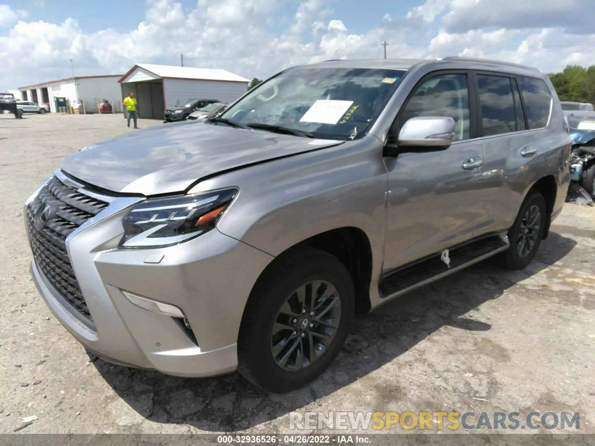 2 Photograph of a damaged car JTJAM7BX7M5273020 LEXUS GX 2021