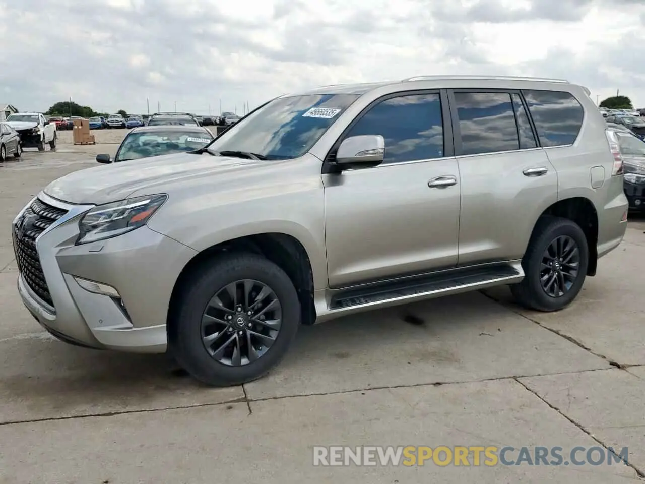 1 Photograph of a damaged car JTJAM7BX7M5273129 LEXUS GX 2021