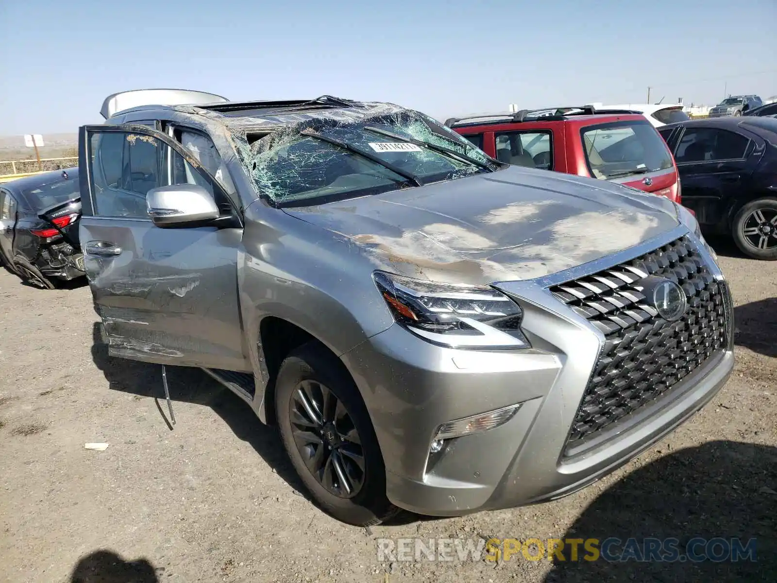 1 Photograph of a damaged car JTJAM7BX7M5282980 LEXUS GX 2021