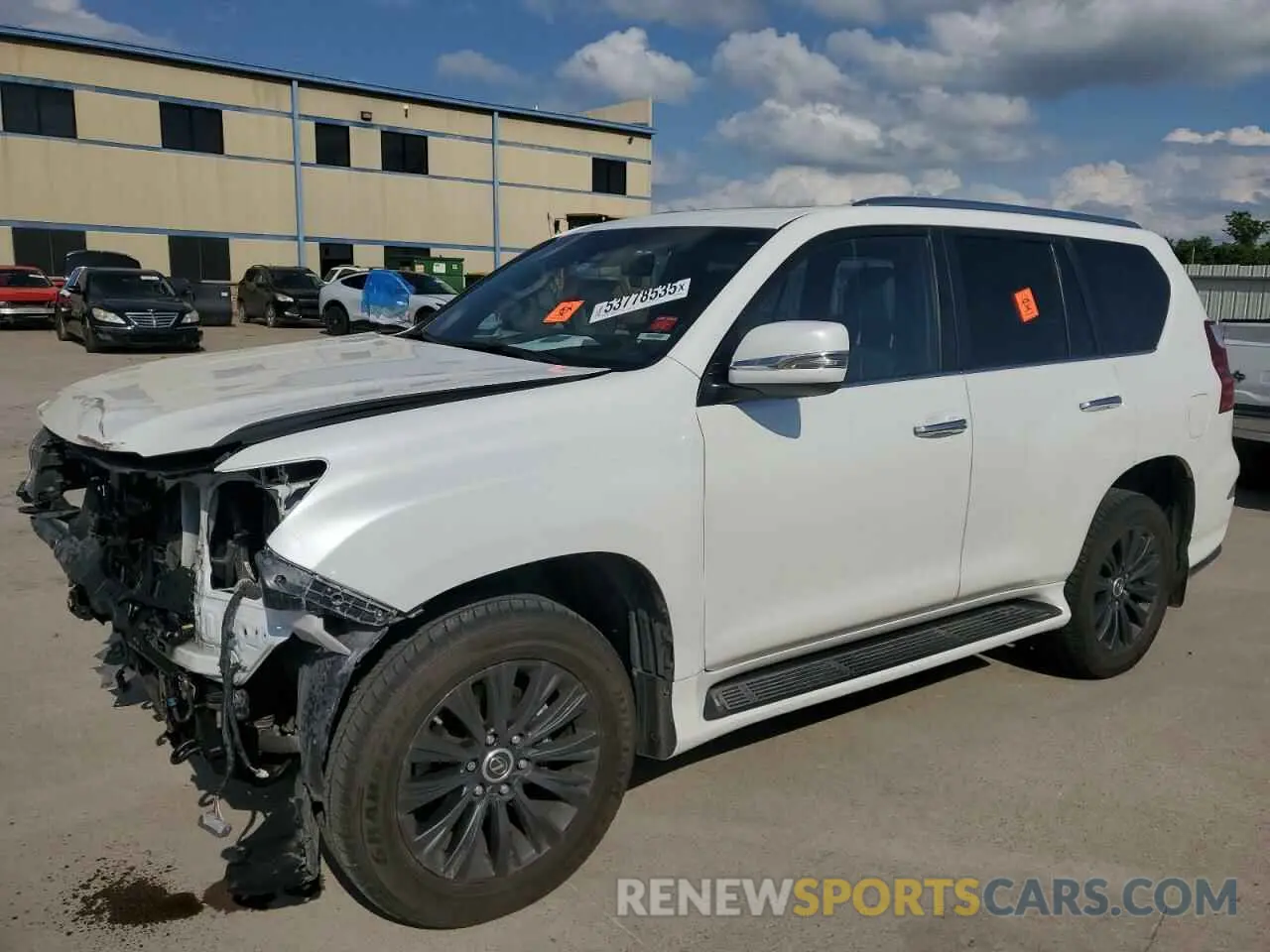 1 Photograph of a damaged car JTJAM7BX7M5294546 LEXUS GX 2021