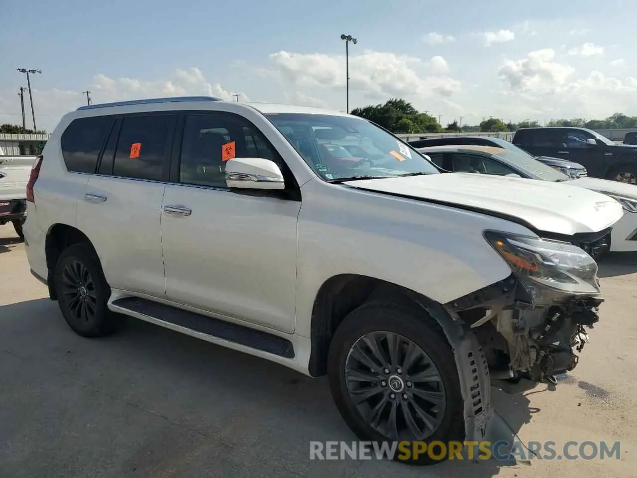 4 Photograph of a damaged car JTJAM7BX7M5294546 LEXUS GX 2021