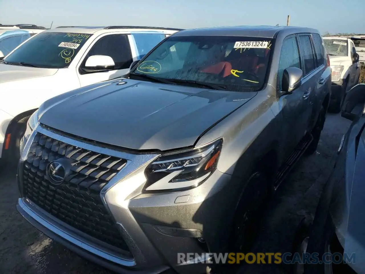 1 Photograph of a damaged car JTJAM7BX7M5302693 LEXUS GX 2021