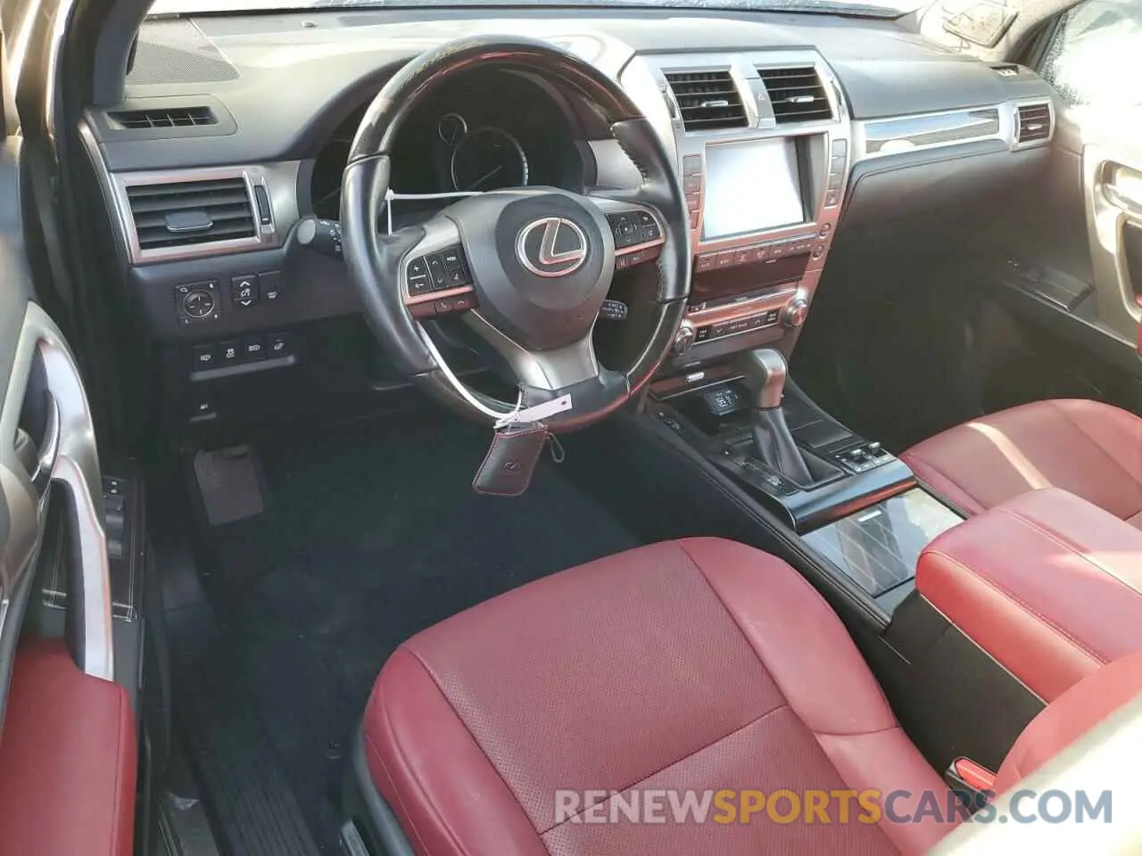 8 Photograph of a damaged car JTJAM7BX7M5302693 LEXUS GX 2021