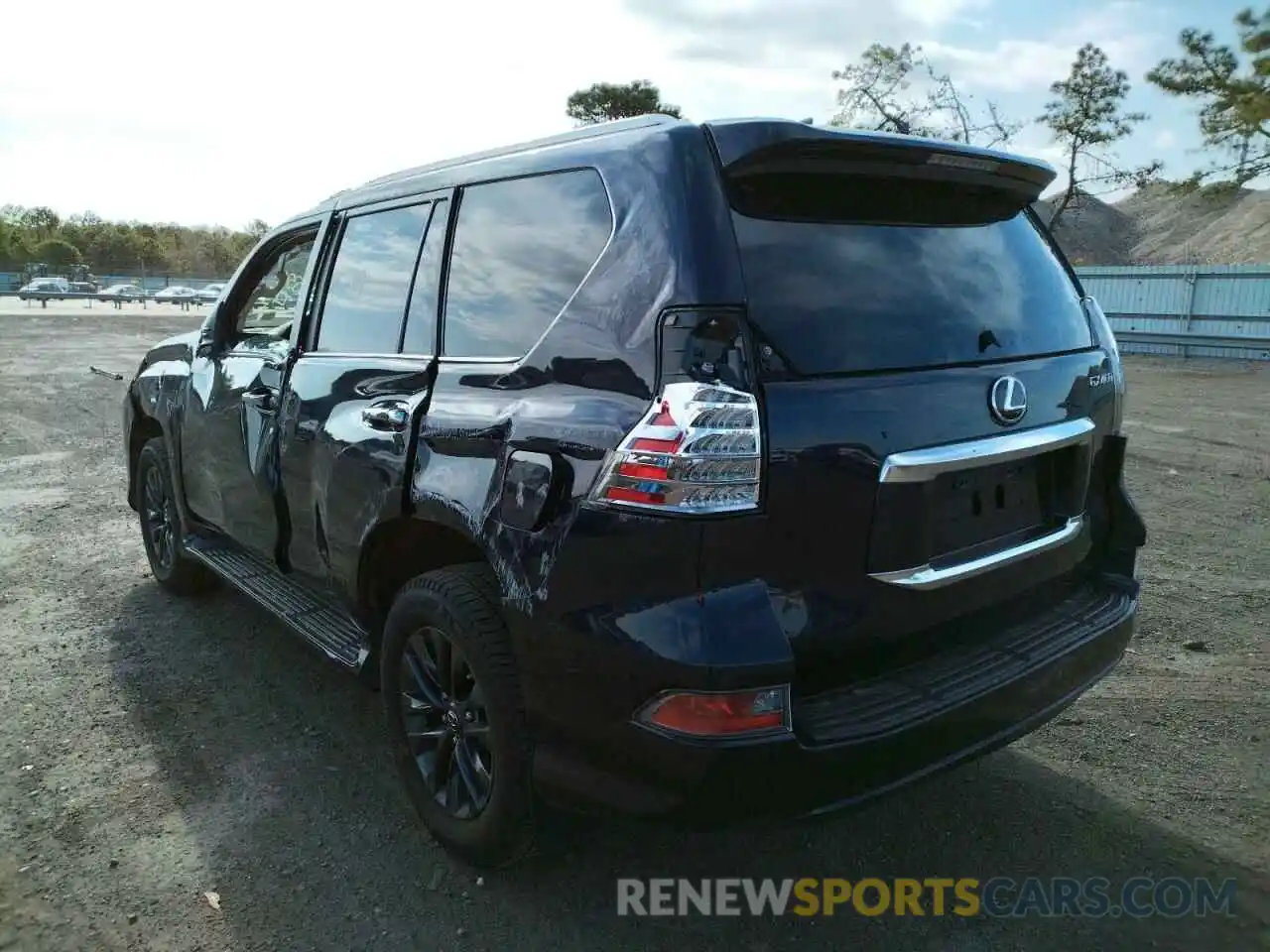 3 Photograph of a damaged car JTJAM7BX8M5274127 LEXUS GX 2021