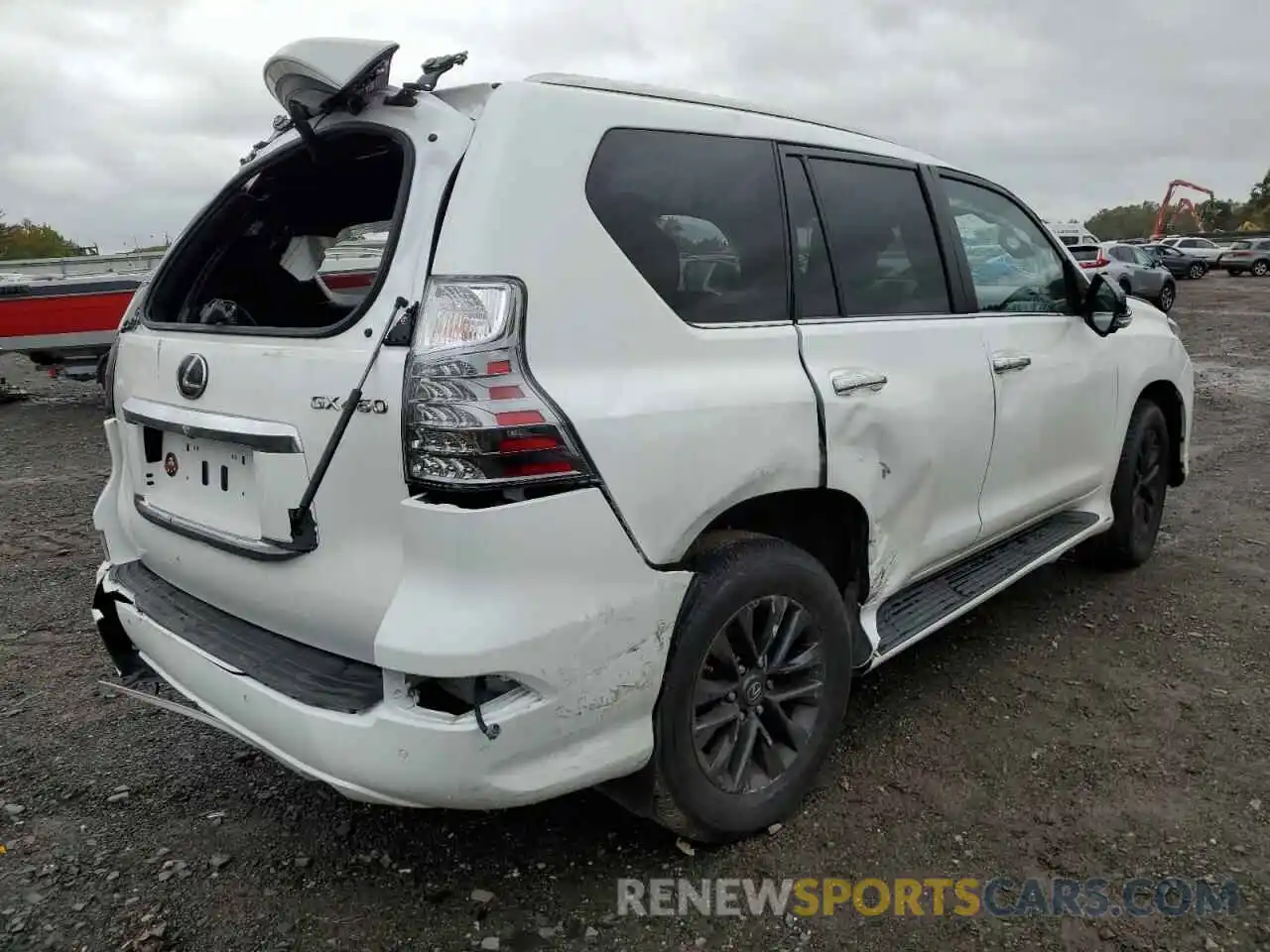 4 Photograph of a damaged car JTJAM7BX8M5283118 LEXUS GX 2021