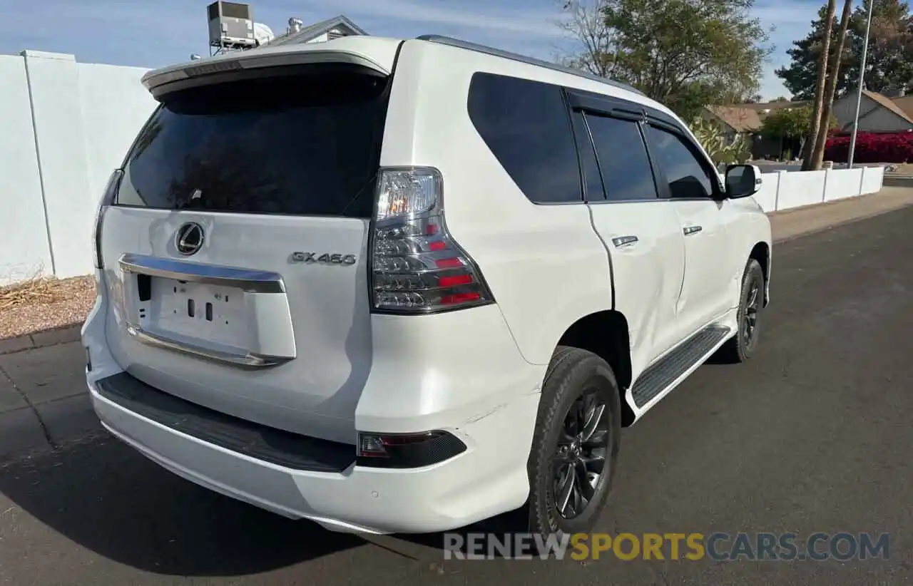 4 Photograph of a damaged car JTJAM7BX8M5284463 LEXUS GX 2021