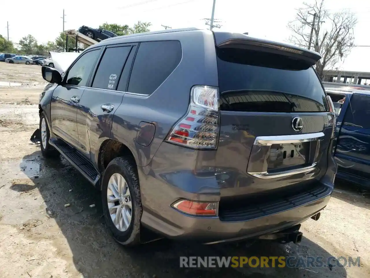 3 Photograph of a damaged car JTJAM7BX8M5287587 LEXUS GX 2021