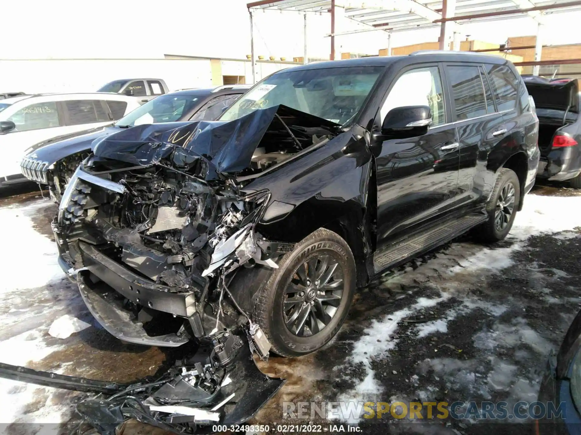 2 Photograph of a damaged car JTJAM7BX8M5288755 LEXUS GX 2021