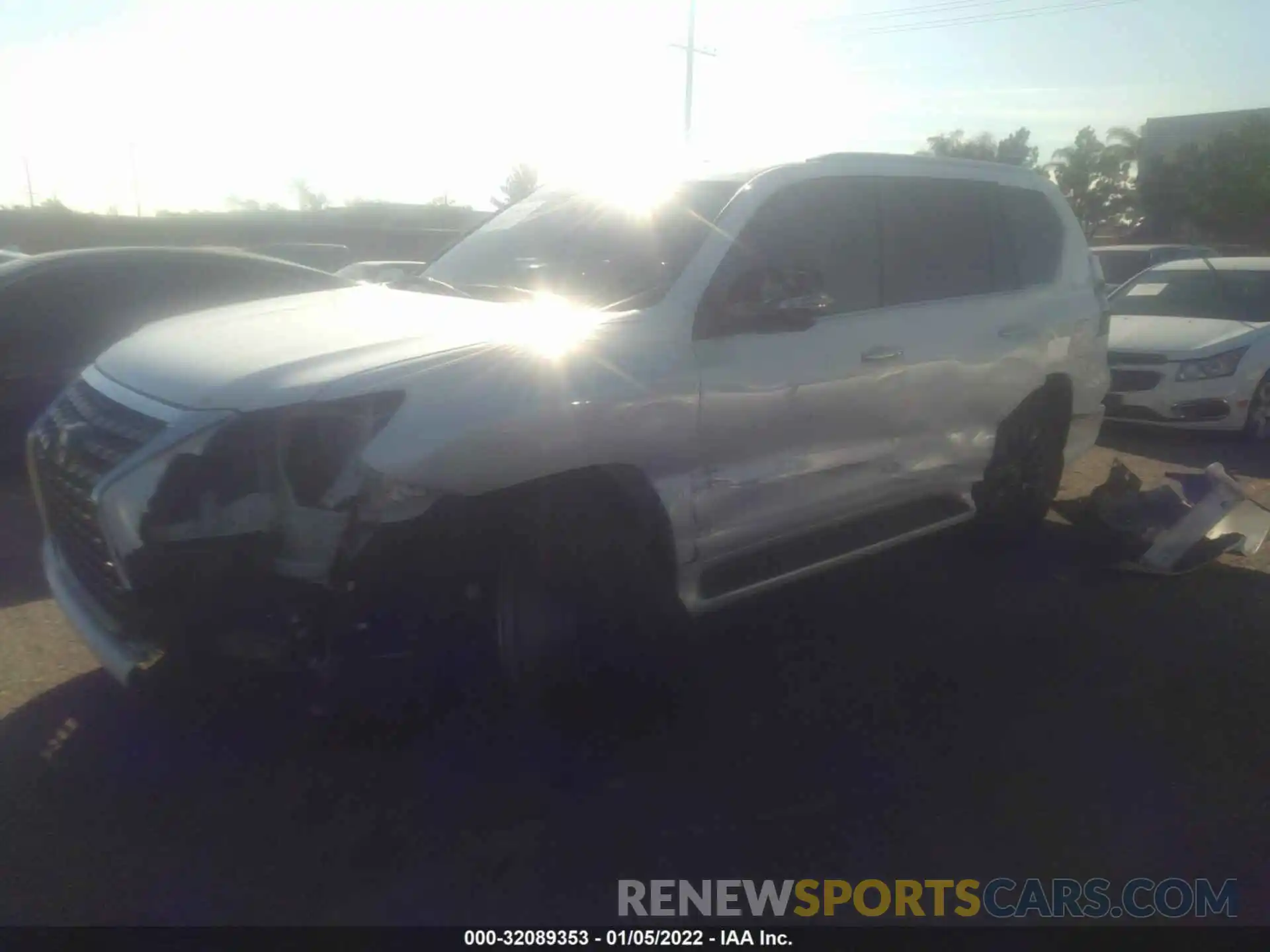 2 Photograph of a damaged car JTJAM7BX8M5288965 LEXUS GX 2021