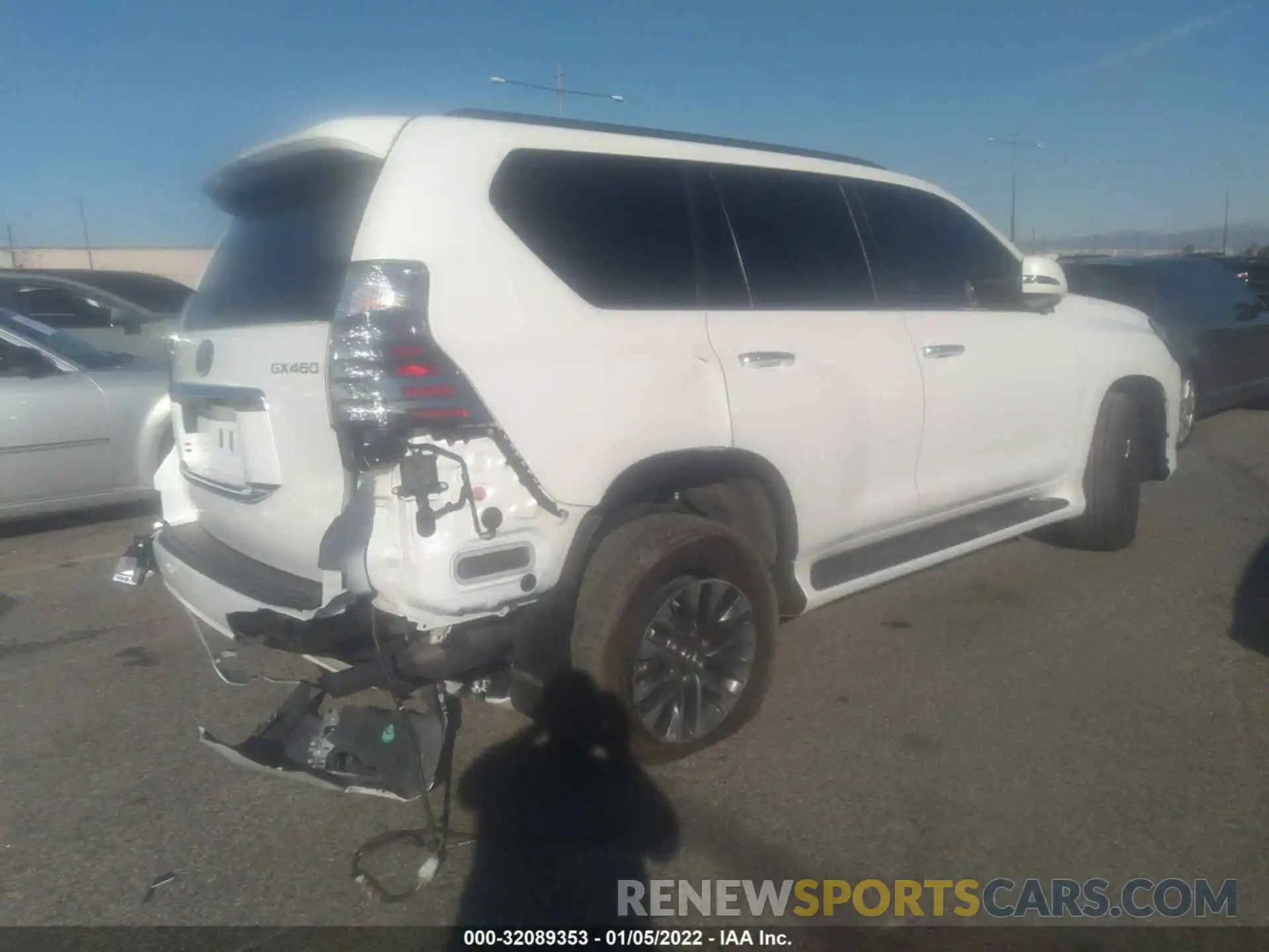 4 Photograph of a damaged car JTJAM7BX8M5288965 LEXUS GX 2021