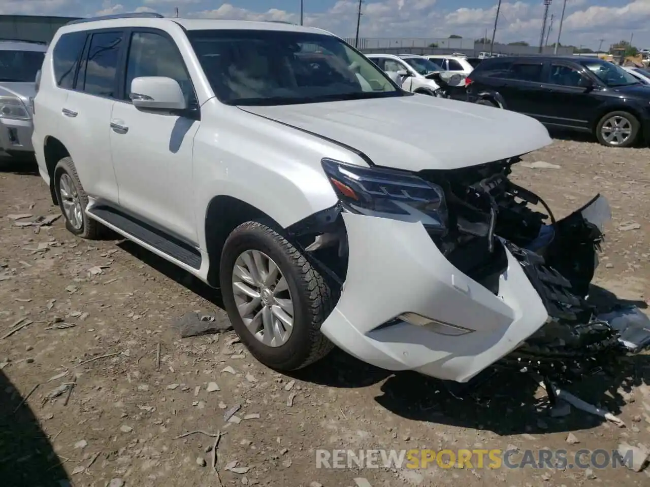 1 Photograph of a damaged car JTJAM7BX8M5290313 LEXUS GX 2021