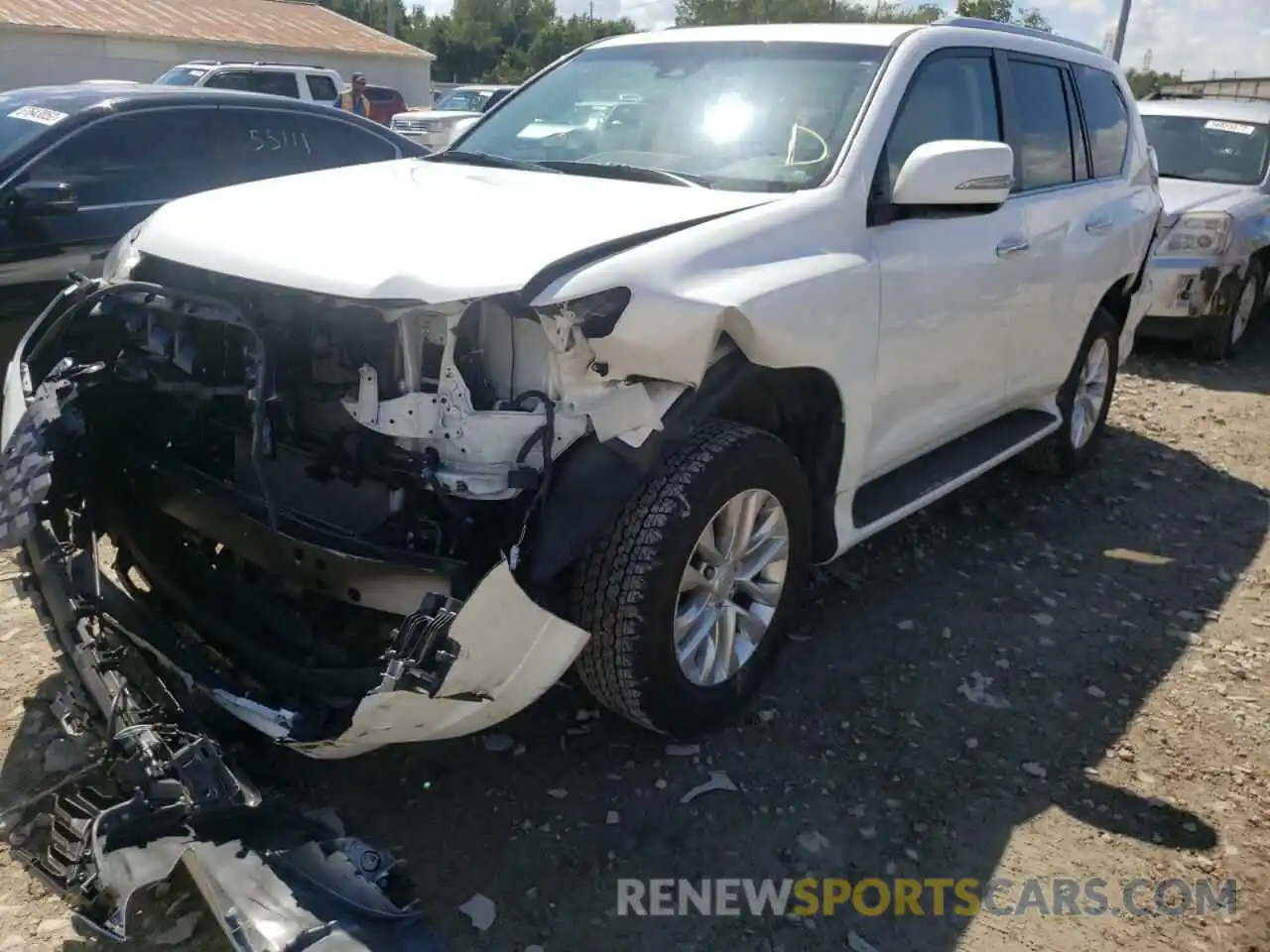 2 Photograph of a damaged car JTJAM7BX8M5290313 LEXUS GX 2021