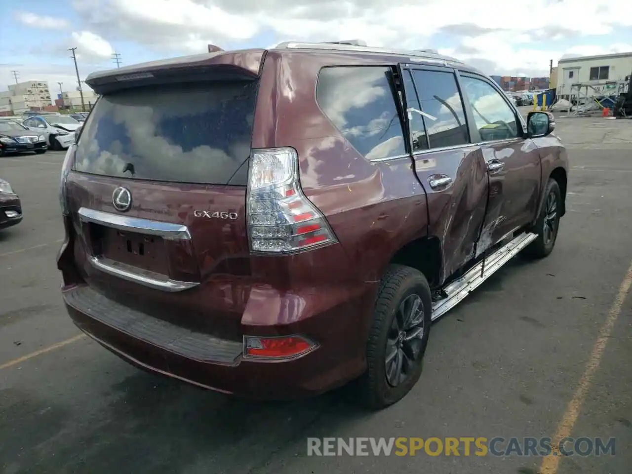 4 Photograph of a damaged car JTJAM7BX8M5293535 LEXUS GX 2021