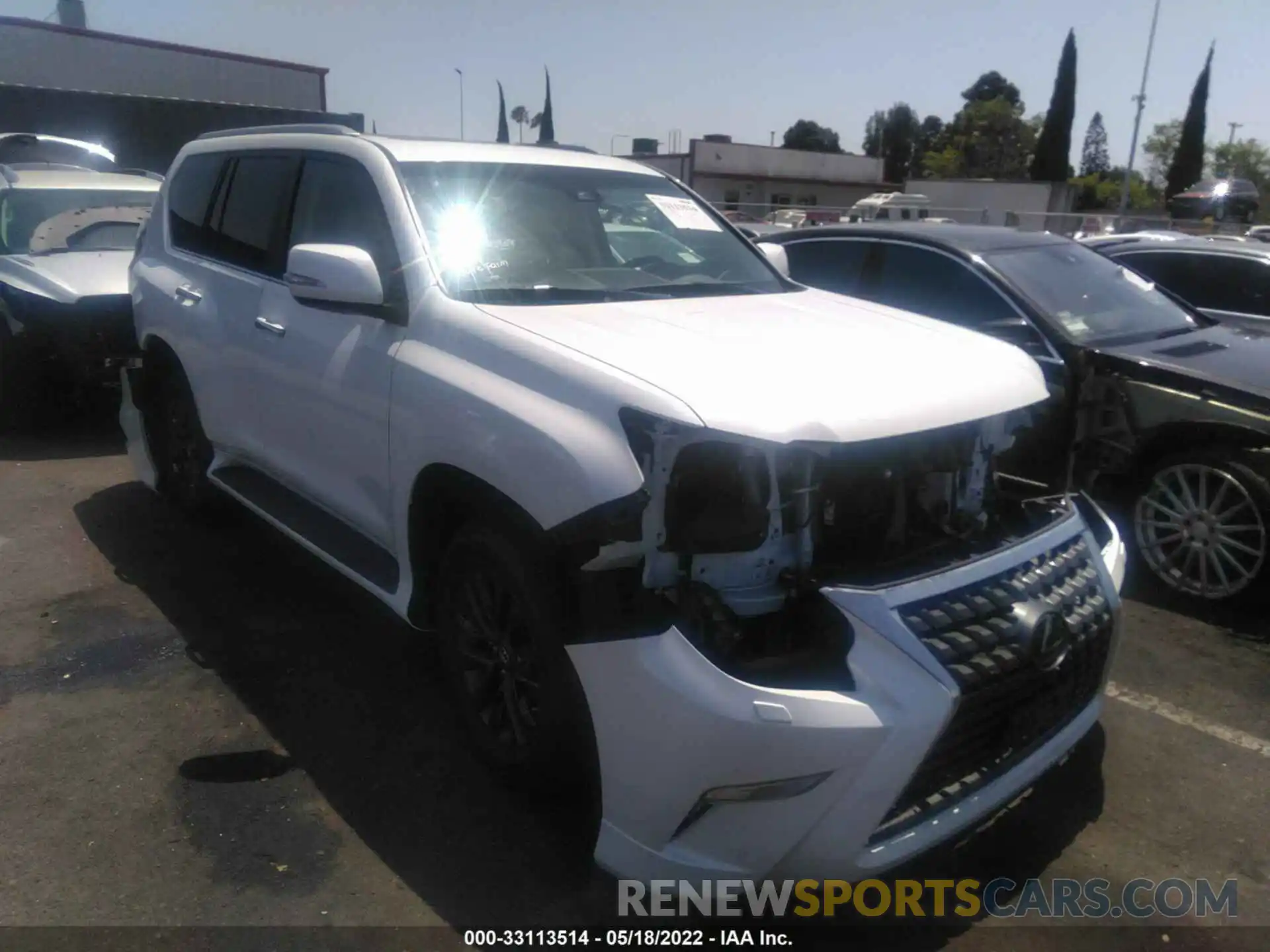 1 Photograph of a damaged car JTJAM7BX8M5295673 LEXUS GX 2021