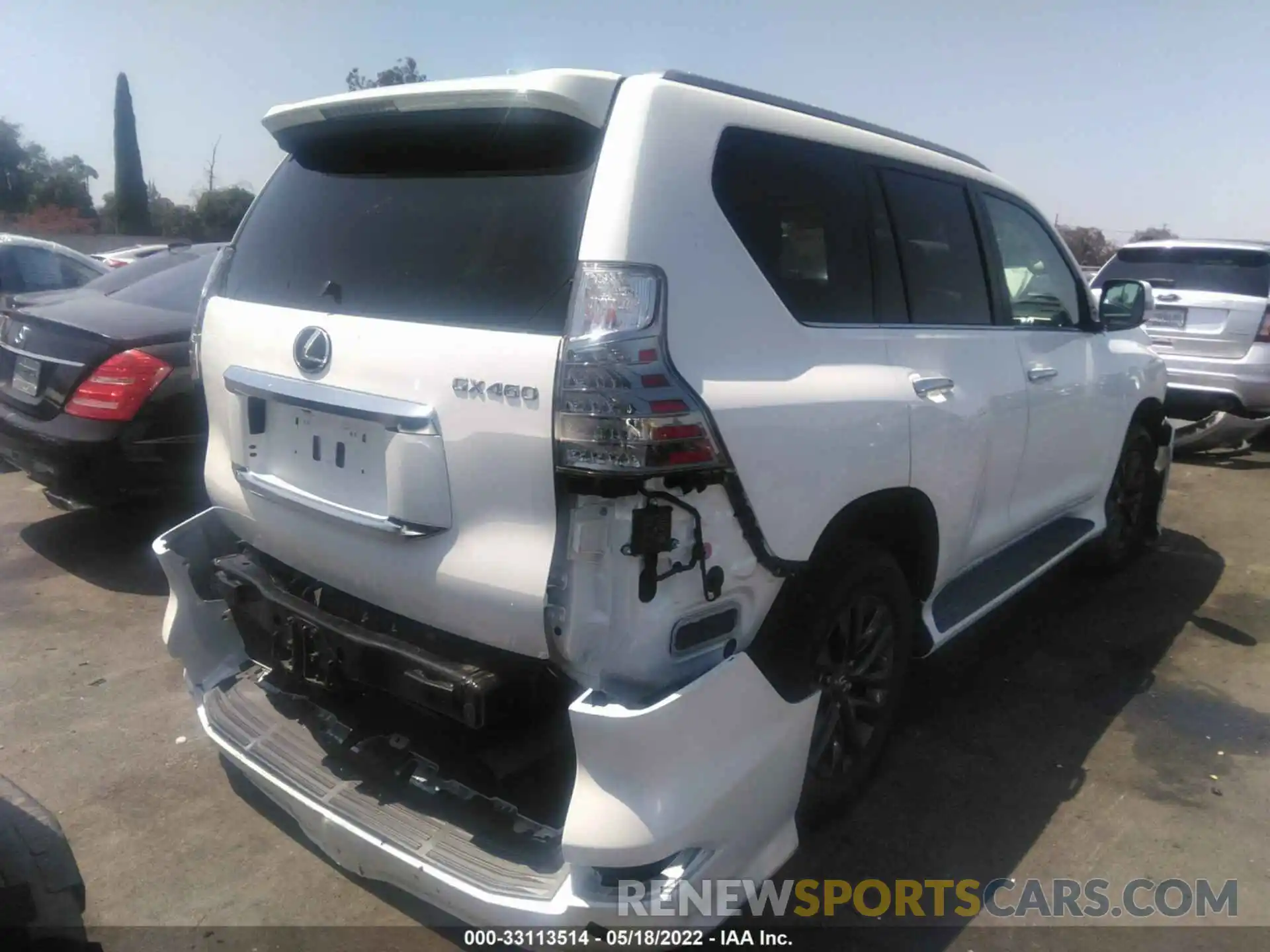 4 Photograph of a damaged car JTJAM7BX8M5295673 LEXUS GX 2021