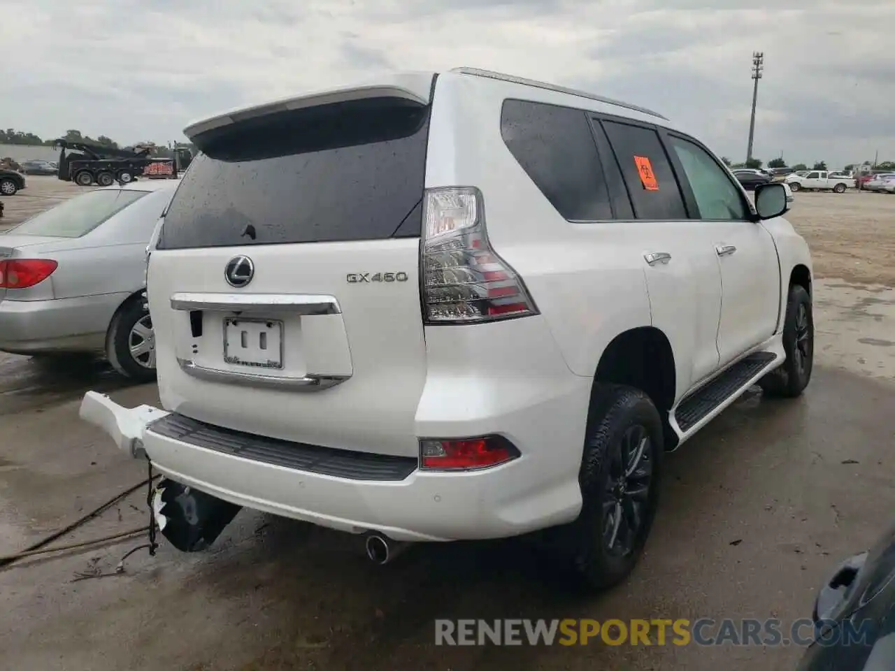 4 Photograph of a damaged car JTJAM7BX8M5297133 LEXUS GX 2021