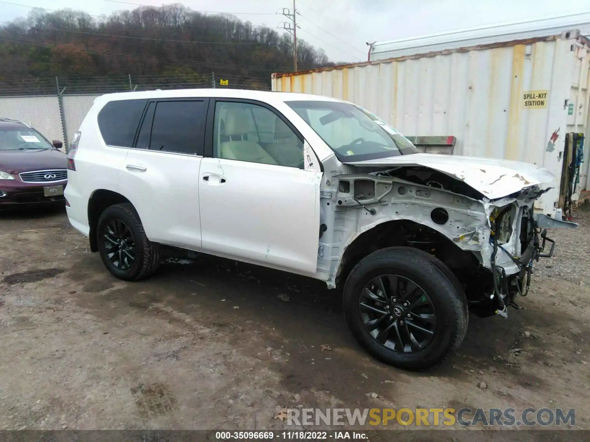 1 Photograph of a damaged car JTJAM7BX9M5270782 LEXUS GX 2021