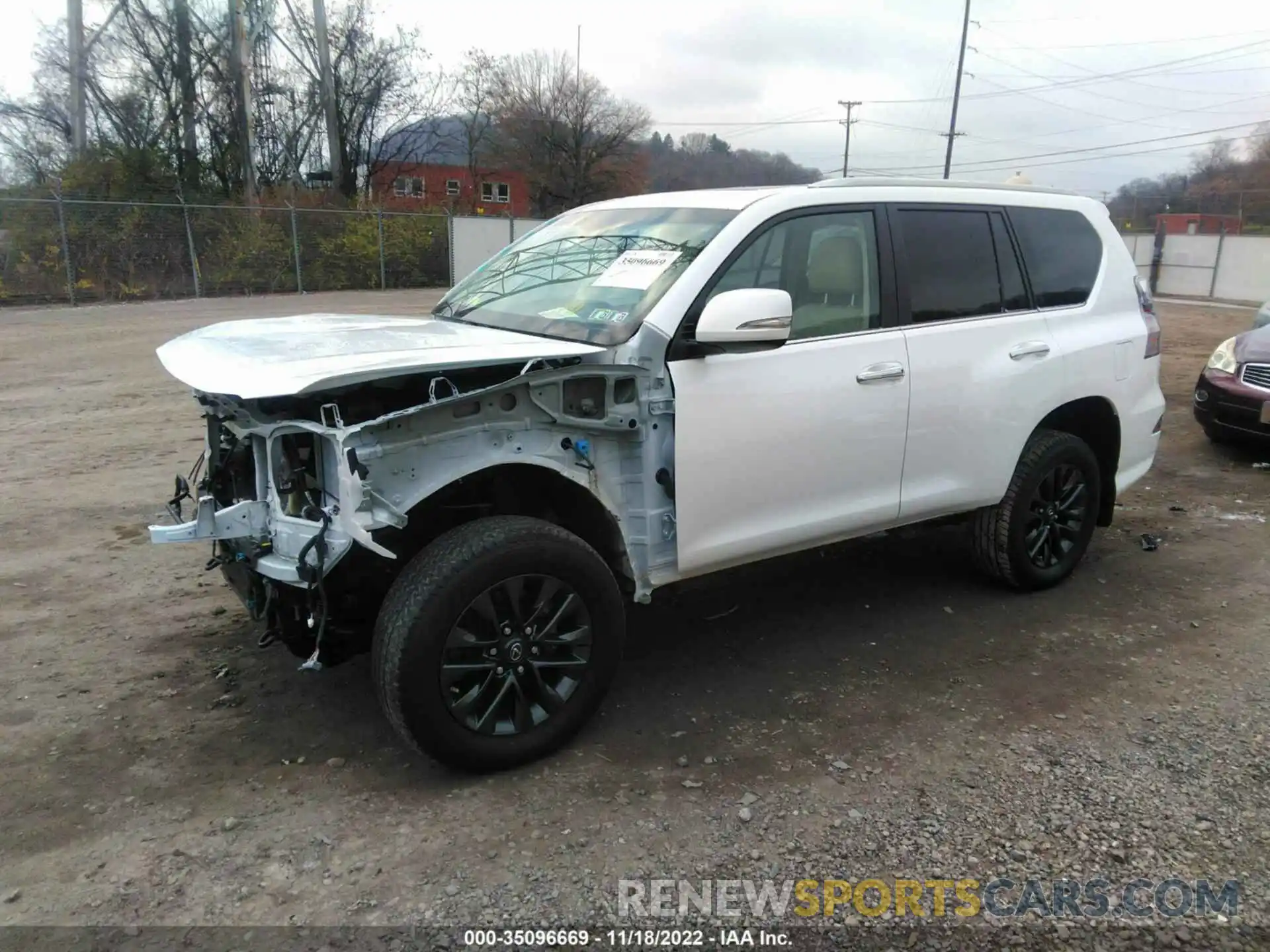 2 Photograph of a damaged car JTJAM7BX9M5270782 LEXUS GX 2021