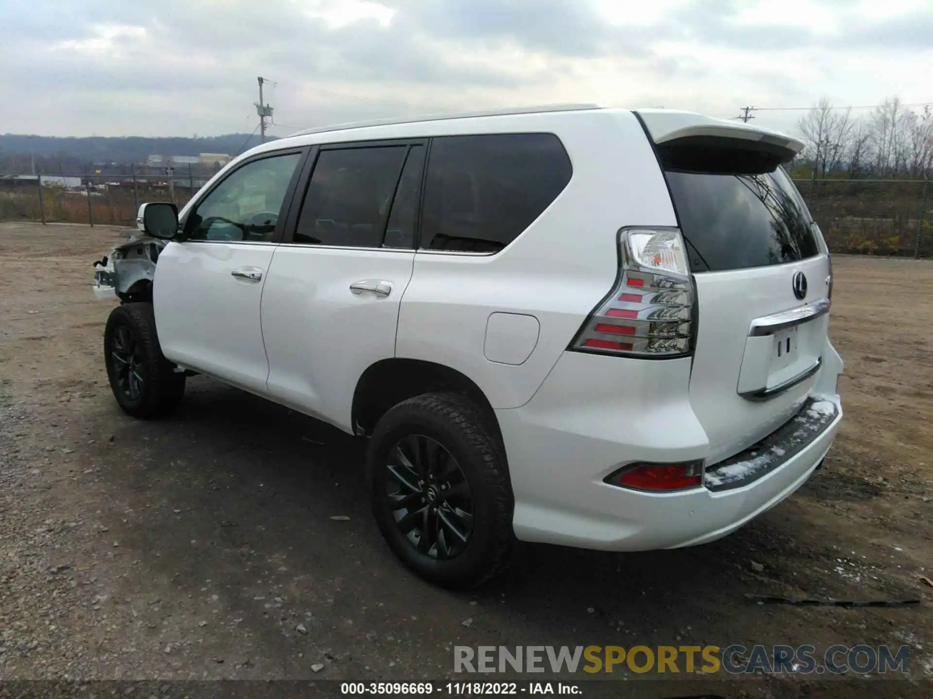 3 Photograph of a damaged car JTJAM7BX9M5270782 LEXUS GX 2021