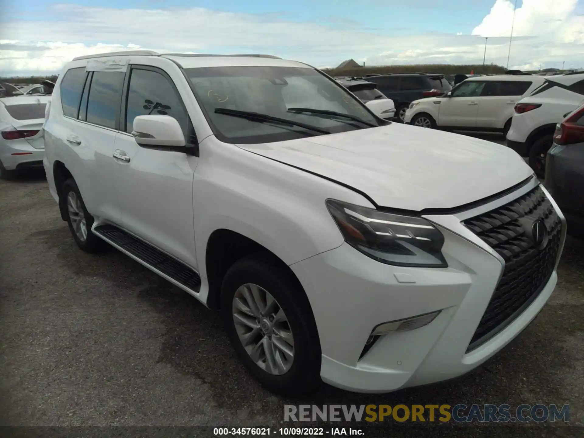 1 Photograph of a damaged car JTJAM7BX9M5271379 LEXUS GX 2021