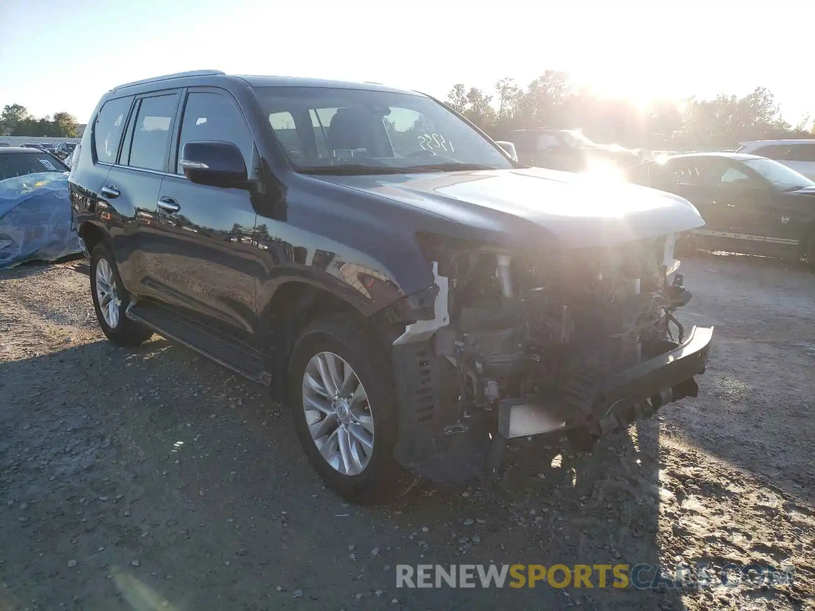 1 Photograph of a damaged car JTJAM7BX9M5279370 LEXUS GX 2021