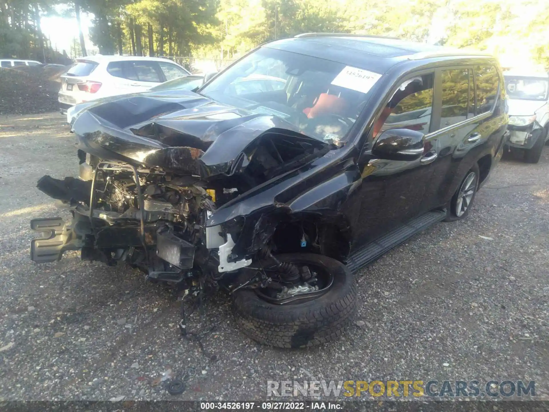 2 Photograph of a damaged car JTJAM7BX9M5293172 LEXUS GX 2021