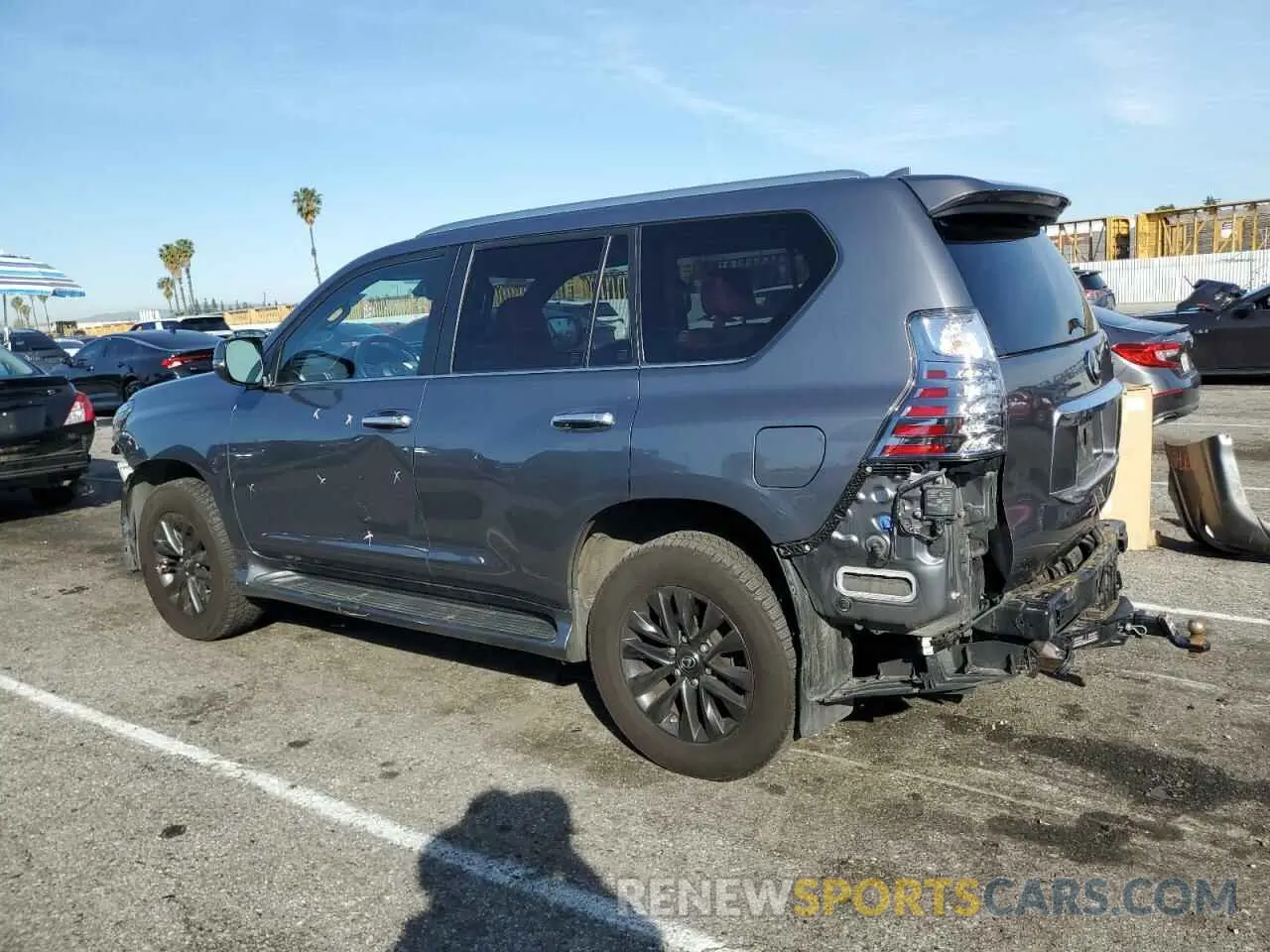 2 Photograph of a damaged car JTJAM7BX9M5294256 LEXUS GX 2021