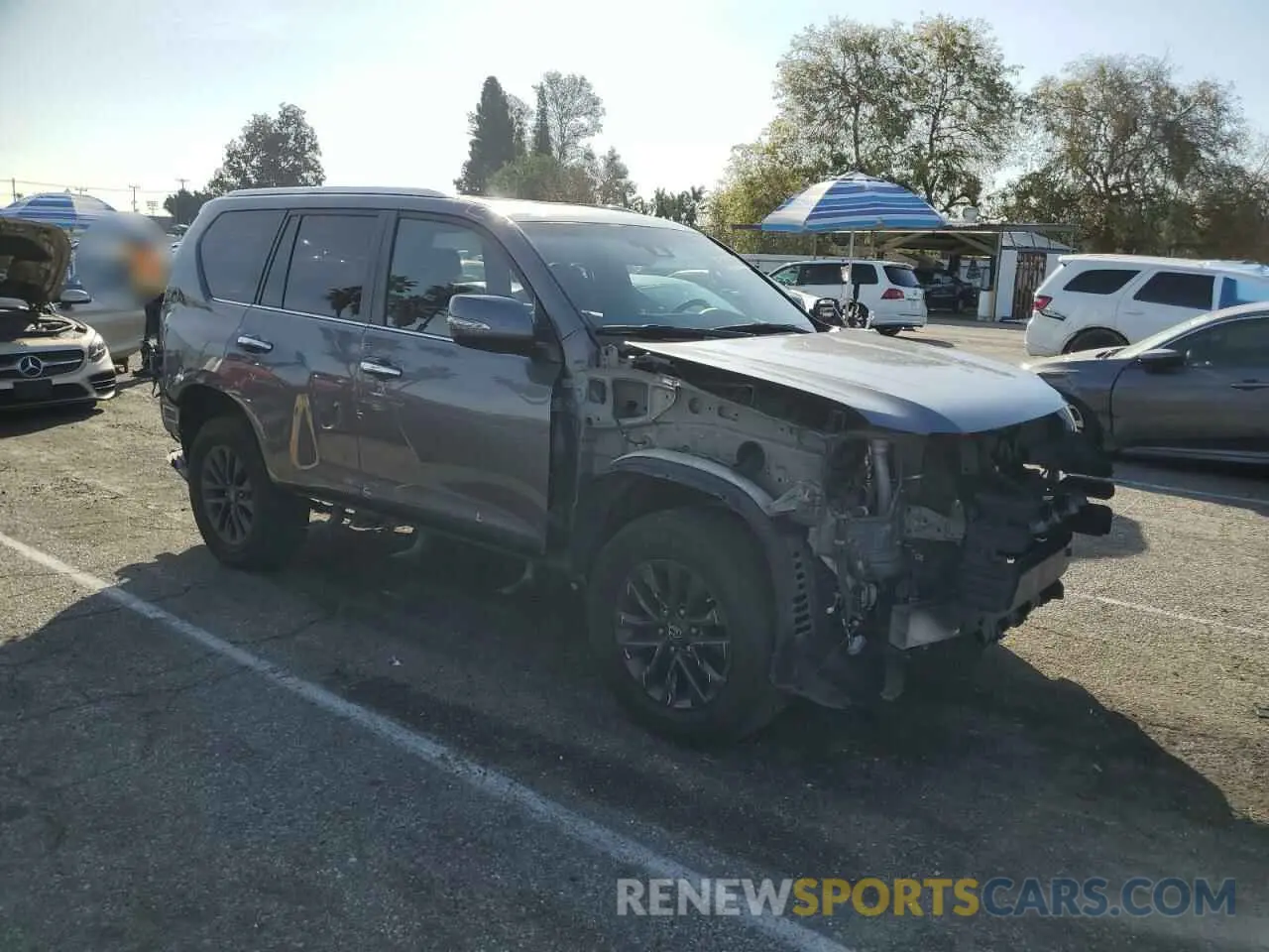 4 Photograph of a damaged car JTJAM7BX9M5294256 LEXUS GX 2021
