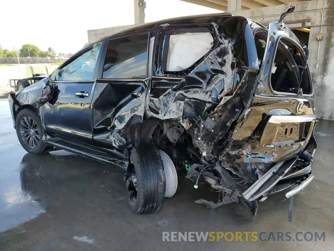 3 Photograph of a damaged car JTJAM7BXXM5268975 LEXUS GX 2021