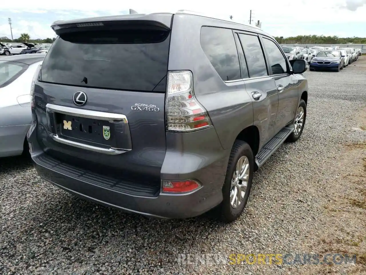 4 Photograph of a damaged car JTJAM7BXXM5271889 LEXUS GX 2021