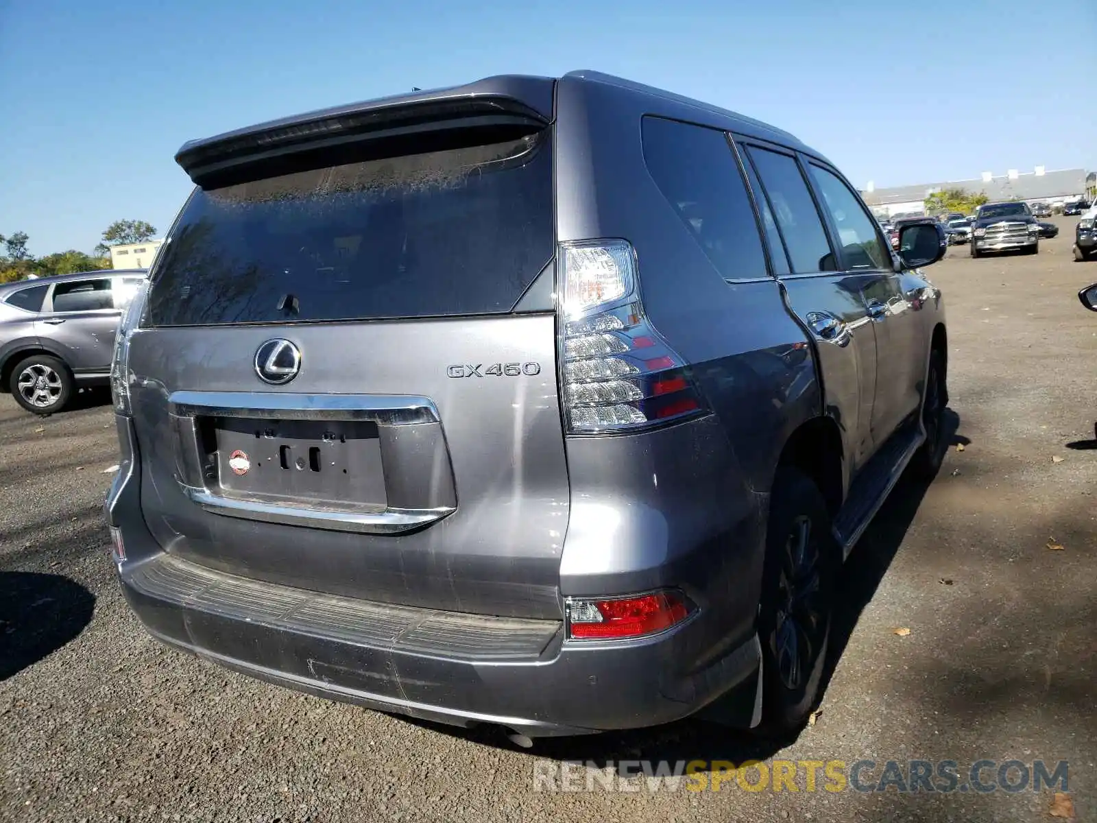 4 Photograph of a damaged car JTJAM7BXXM5276588 LEXUS GX 2021