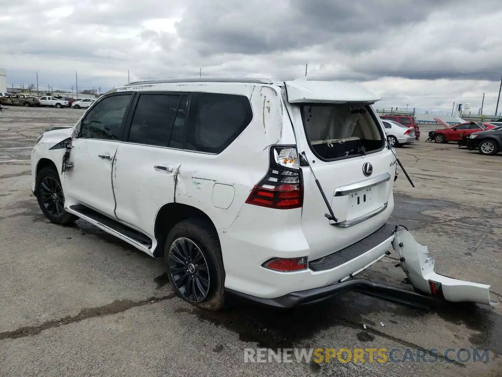 3 Photograph of a damaged car JTJAM7BXXM5280849 LEXUS GX 2021