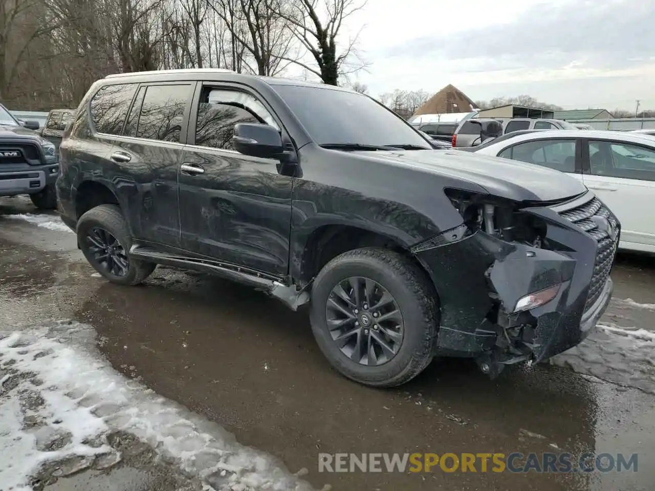 4 Photograph of a damaged car JTJAM7BXXM5285193 LEXUS GX 2021