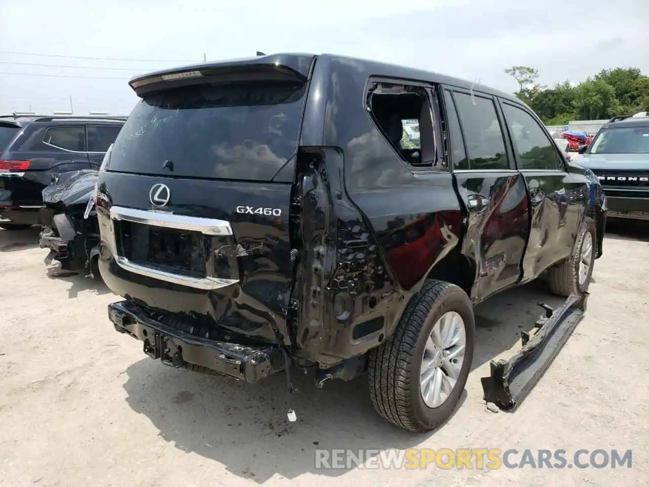 4 Photograph of a damaged car JTJAM7BXXM5297974 LEXUS GX 2021