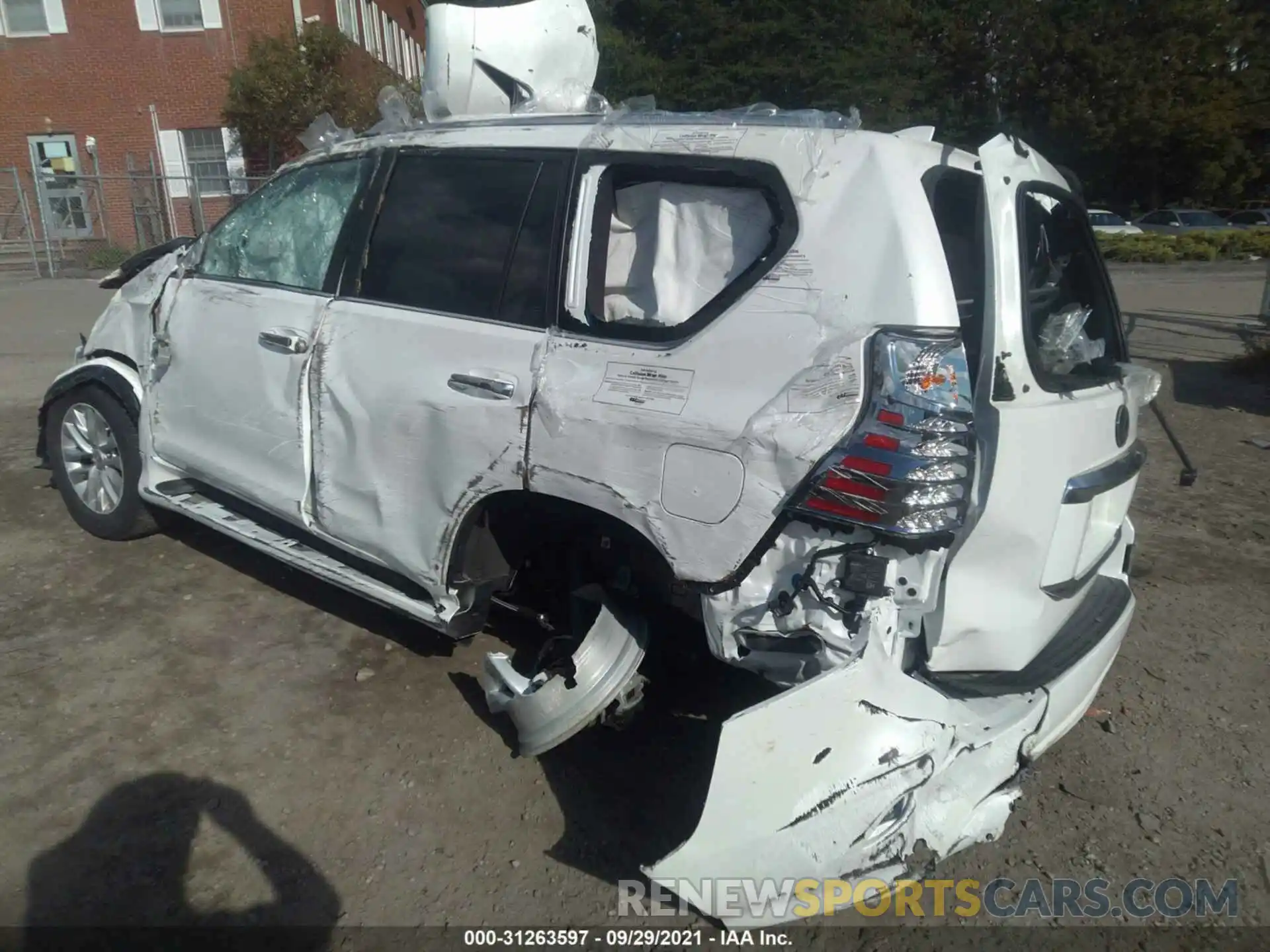 3 Photograph of a damaged car JTJBM7BX5M5284974 LEXUS GX 2021