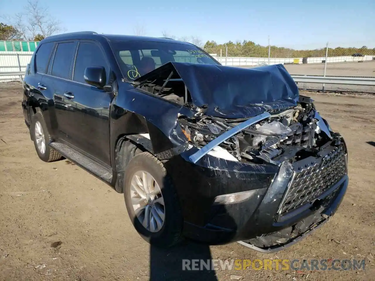 1 Photograph of a damaged car JTJBM7BX7M5289433 LEXUS GX 2021