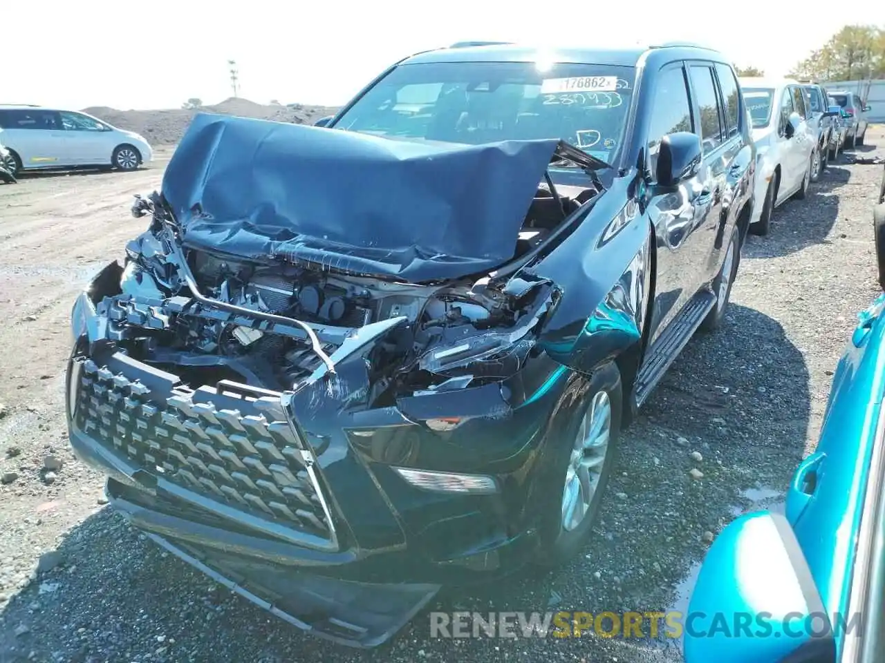 2 Photograph of a damaged car JTJBM7BX7M5289433 LEXUS GX 2021