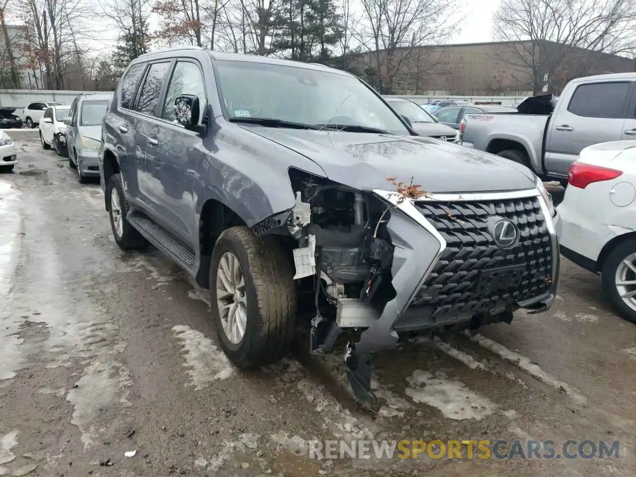 1 Photograph of a damaged car JTJBM7BX8M5273645 LEXUS GX 2021