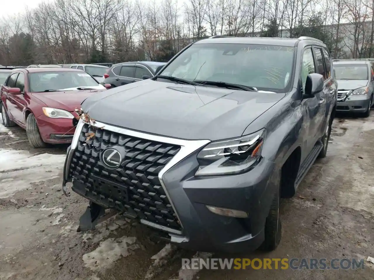 2 Photograph of a damaged car JTJBM7BX8M5273645 LEXUS GX 2021