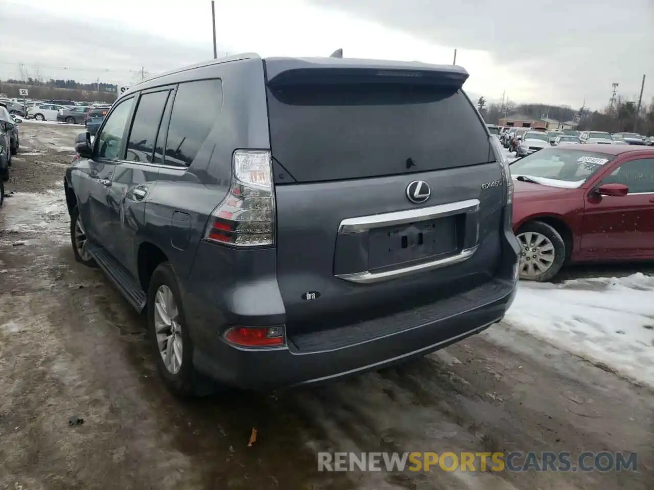 3 Photograph of a damaged car JTJBM7BX8M5273645 LEXUS GX 2021