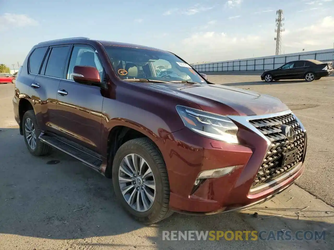 1 Photograph of a damaged car JTJGM7BX2M5304653 LEXUS GX 2021