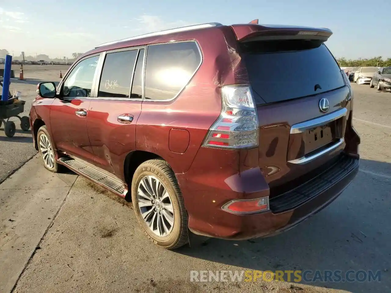 3 Photograph of a damaged car JTJGM7BX2M5304653 LEXUS GX 2021