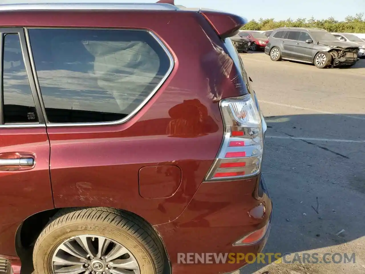 9 Photograph of a damaged car JTJGM7BX2M5304653 LEXUS GX 2021