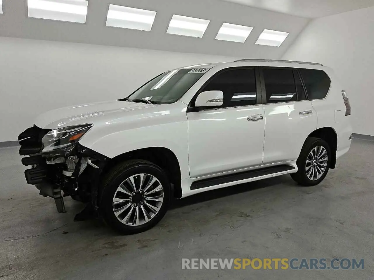 1 Photograph of a damaged car JTJGM7BX4M5287662 LEXUS GX 2021