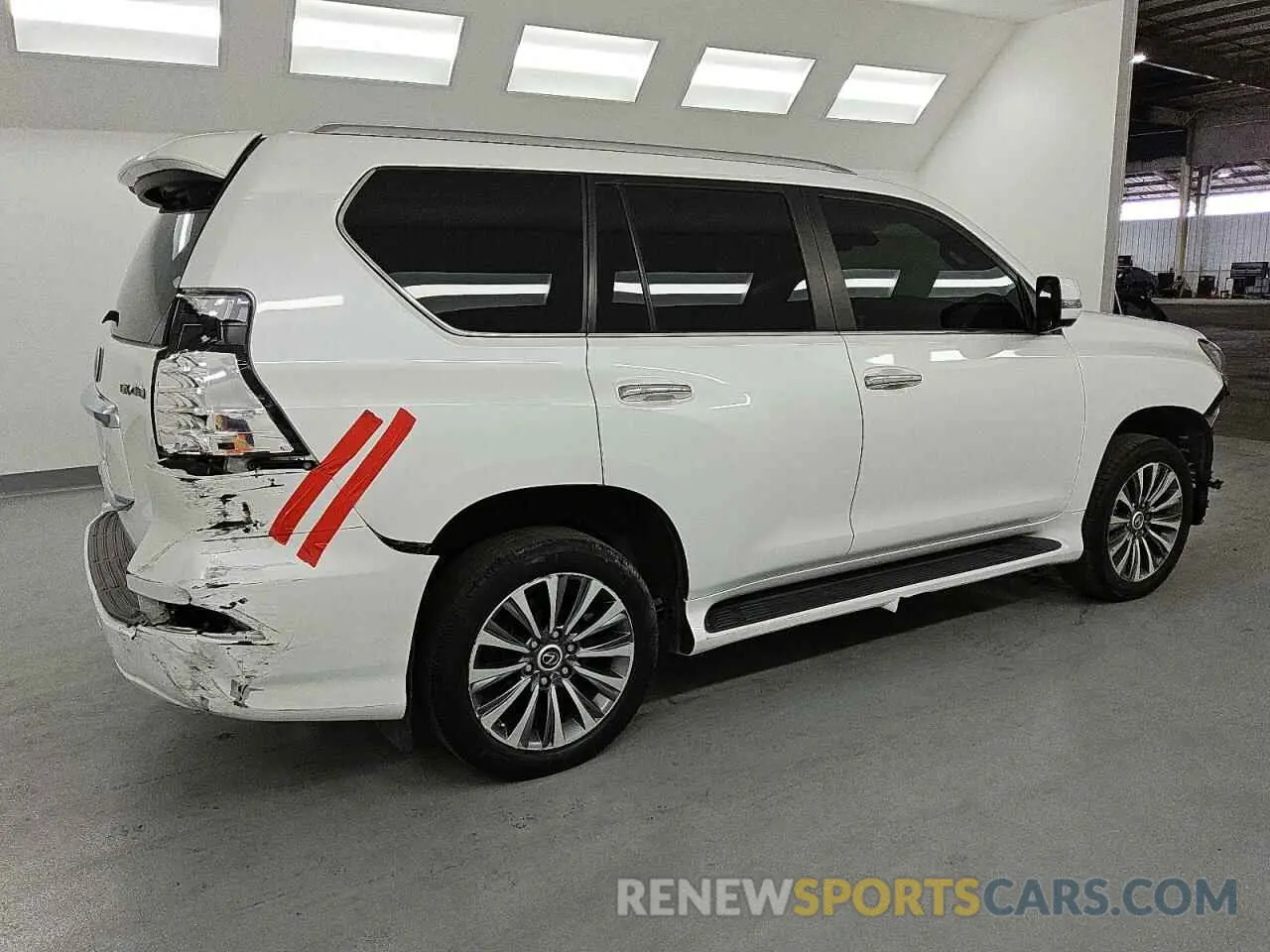 3 Photograph of a damaged car JTJGM7BX4M5287662 LEXUS GX 2021
