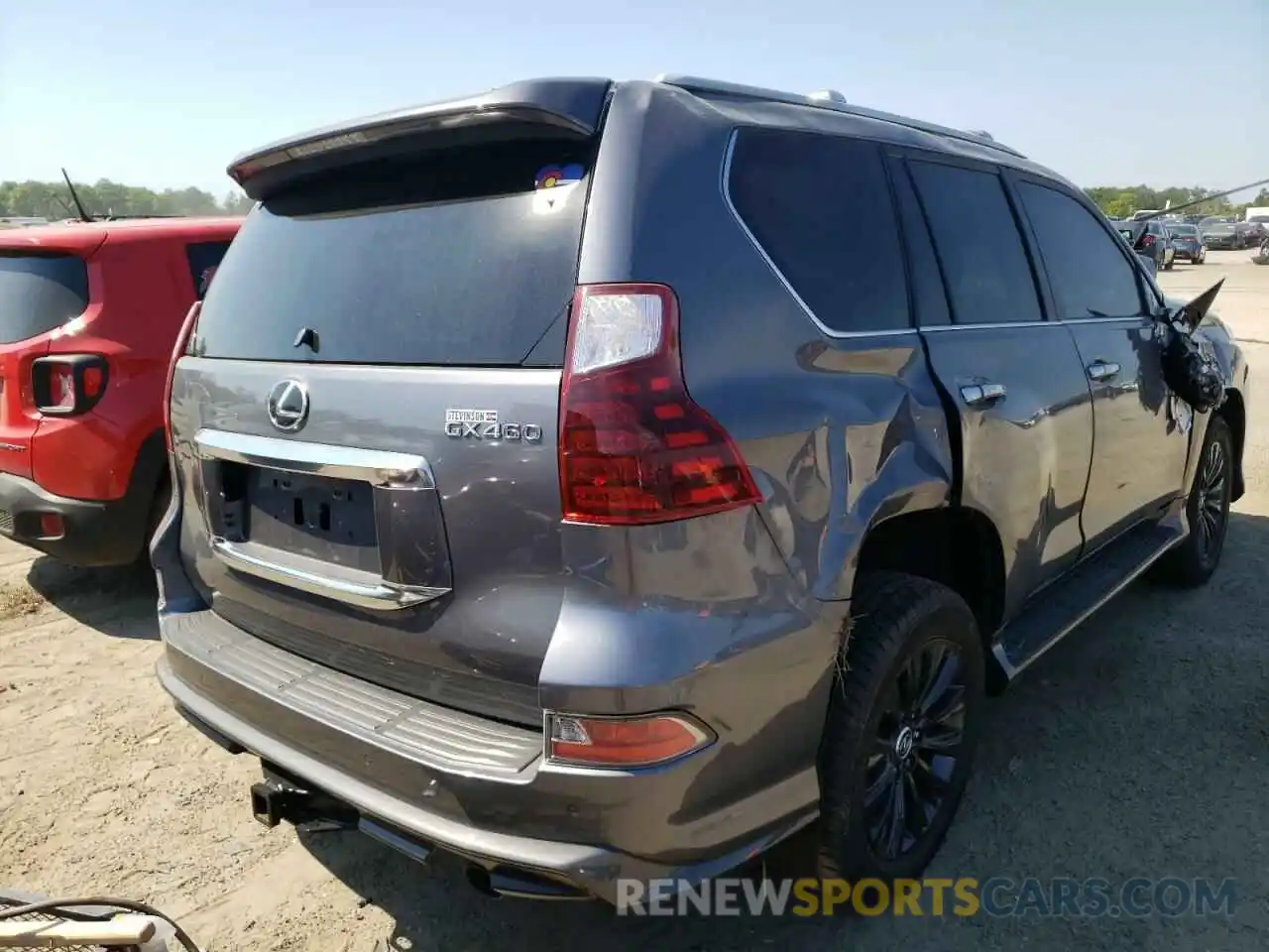 4 Photograph of a damaged car JTJGM7BX5M5298279 LEXUS GX 2021