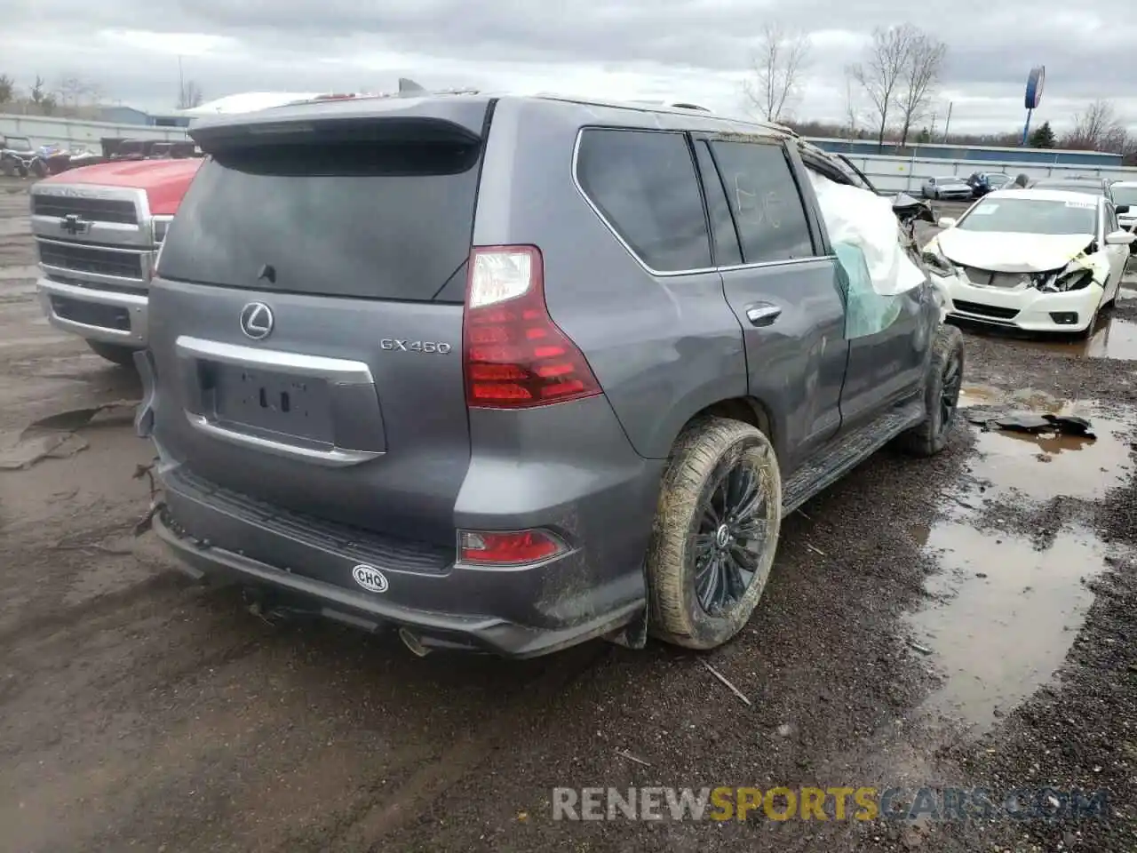 4 Photograph of a damaged car JTJGM7BX6M5276338 LEXUS GX 2021