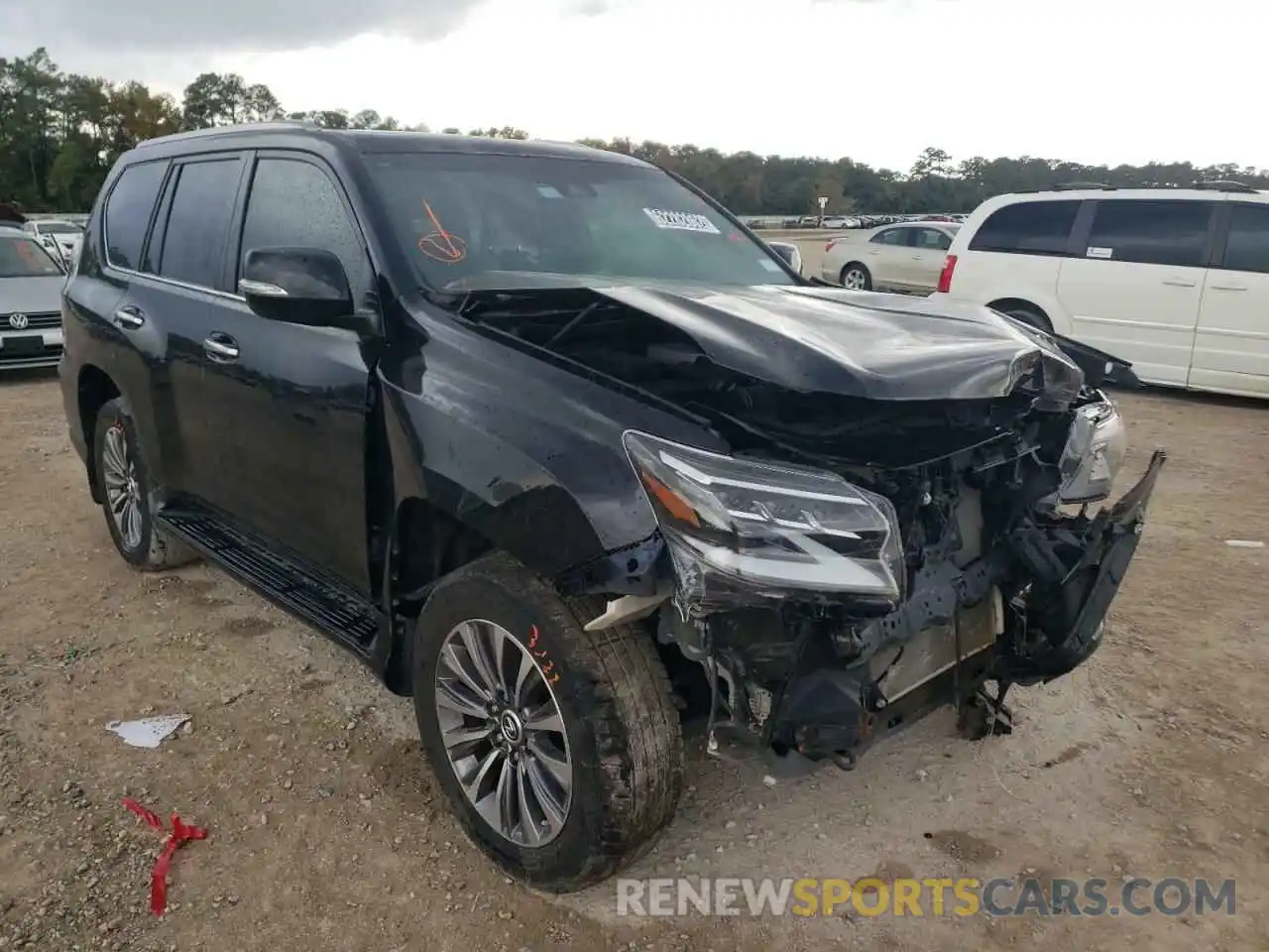 1 Photograph of a damaged car JTJGM7BX7M5268488 LEXUS GX 2021