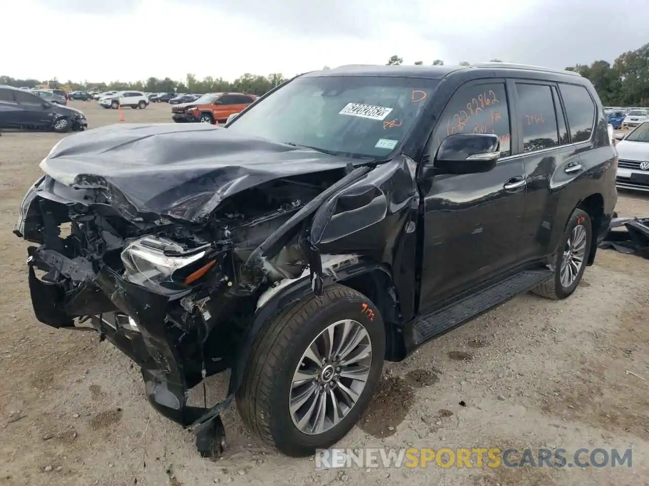 2 Photograph of a damaged car JTJGM7BX7M5268488 LEXUS GX 2021